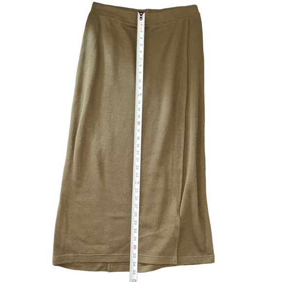 Express Tricot Vintage Size Large SET Mock Sweater Faux Wrap Skirt Boho Indie - Picture 10 of 14